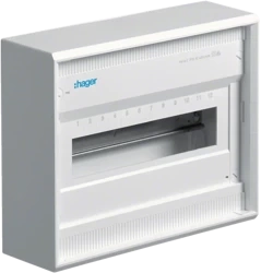 Tablou de distribuție de suprafață Hager volta 1R/12M II cl IP30