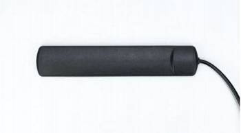 Antenă GSM plată, lipită, 2,5 dBi, VSWR< 1.5, 900/1800 Mhz, RG174 - 3m, SMAm, negru