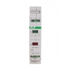 Lampă de semnalizare verde, roșie LK-714 10-30V AC/DC F&amp;F