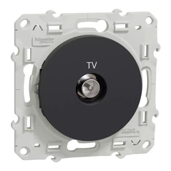 Soclu terminal TV antracit Odace