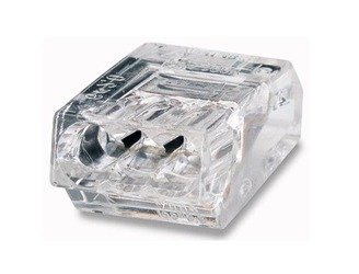 Conector rapid Compact 3x1-2,5 mm2 transparent 273-253