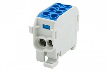 Terminal HLS 125A-2 (1x35,1x25 / 1x35,1x25)-albastru F-electro