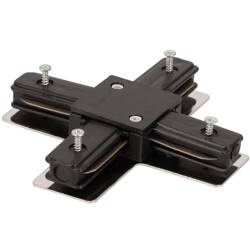 Conector X pentru șină SEVA X Rail negru, negru EDO777422 Edo Solutions