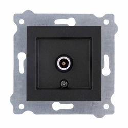 Priză terminală TV cu filtru Negru metalizat 260/14E EXEN