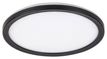 Inverness 15W IP44 1300lm LED lampă de plafon în aer liber negru Rabalux 7774