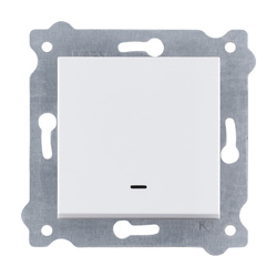 Întrerupător pentru scări cu iluminare Alb 210/01E EXEN