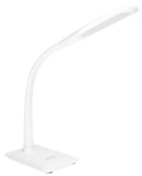 ERIE LED DIM 7W, lampă de birou, 400lm, albă, cu funcție de reglare a intensității luminoase și de schimbare a temperaturii 3000K-4000K-6000K
