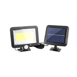LED SUNARI FLS-06 COB PIR lampă solară 8W 600lm 6000K 1800mAh T-90817 PLASTROL