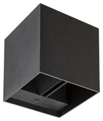 Solin 5W lampă de perete pentru exterior IP54 1xG9 negru mat Rabalux 7396