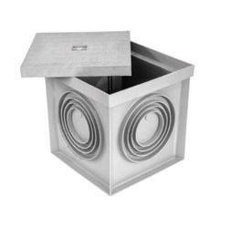 Gură de vizitare de inspecție și măsurare IP44 198/198/200mm R.8170P Pawbol