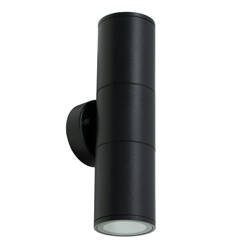 RENIS Black 2xGU10 IP54 negru EDO777356 Edo Solutions Garden Line Garden Line lampă de perete pentru fațadă