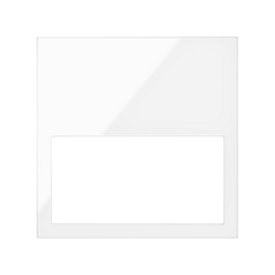 Ramă minimal simplă albă Simon 100