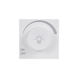 Capac dimmer alb, seria ViP ViPlast