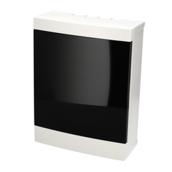 Tablou de distribuție suprapus 16-module (2x8) alb fumuriu EDO777846 EDO Technic