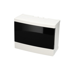 Tablou de distribuție suprapus 8-module alb fumuriu EDO777842 EDO Technic