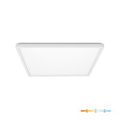 Plafon LED NIVERA SQUARE 18W 3CCT 3000/4000/6000K IP54 alb pătrat Kobi Premium