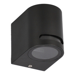 VIRA 1 GU10 negru și alb IP54 EDO777374 Edo Solutions Garden Line Garden Line - lampă de perete pentru fațadă