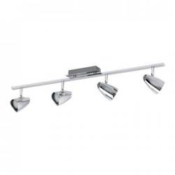Plafoniera EGLO CORBERA 93675, GU10 4X3W, Plastic, Otel, Crom