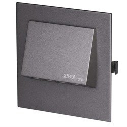 Corp de iluminat cu LED Navi încastrat cu ramă 14V DC, culoare grafit, alb neutru 11-211-37 Ledix Zamel