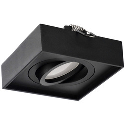 PALLAD 1 MINI Black IP20 pătrat IP20 corp de iluminat de tavan încastrat negru EDO777125 Edo Solutions