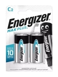 Baterie alcalină C MAX PLUS Energizer LR14 1.5V (blister de 2 bucăți)