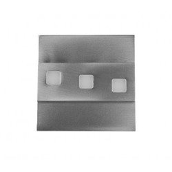 Întrerupător cap scară LED VIKA 1,2W 3000K 100lm satin 12V LS-VSW F&F