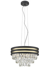 Lampă suspendată NAICA negru mat, auriu, argintiu 4x E14 max 40W IP20 Zuma line