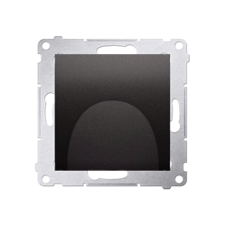 Simon 54 Premium Mască antracit ieșire cablu (modulară), DPK1.01/48