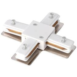 Conector X pentru șină SEVA X Rail alb, alb EDO777423 Edo Solutions