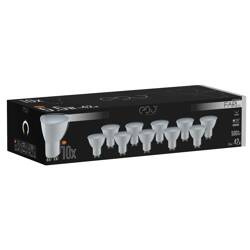Set de 10x FARI LED GU10 5.5W 4000K neutru NW bec 500lm 120st Edo Solutions