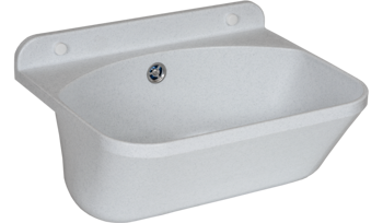 Chiuvetă utilitară Zelvo EKO granit alb