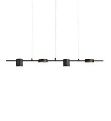 Lampa wisząca czarna ROW 7W 4xG9 Markslojd 107746