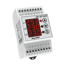 Releu de tensiune trifazat VP-3F10Af