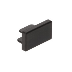 Capac de capăt pentru șină SEVA Cap Black, negru EDO777414 Edo Solutions