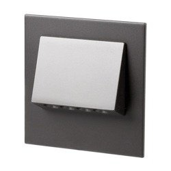 Corp de iluminat cu LED Navi montat pe suprafață cu ramă 14V DC, negru, alb cald 11-111-62 Ledix Zamel