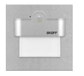 Tango LED PIR 120 corp de iluminat cu senzor de mișcare 6500K aluminiu 230V AC Skoff MM-TAN-G-W