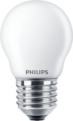 Bec LED CorePro P45 E27 2,2W =25W 2700K cald WW 250lm Philips