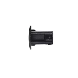 Capac de acoperire pentru bara cu 3 circuite negru Kobi