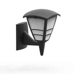 Aplică de grădină YONCA 2 E27 IP44 negru 400.010.133 HOROZ