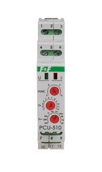Timer; 0,1s÷24zile; DPDT; 250VAC/8A; Ualim: 230VAC; 24VDC; DIN; IP20; PCU-510DUO F&F