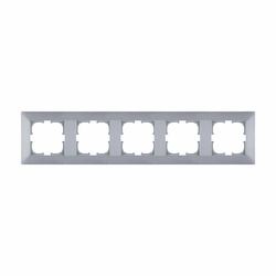 Ramă cu 5 module Argintiu O105/10E EXEN (Odak)