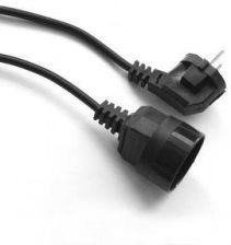 Prelungitor mobil i cale fără împământare 5m, negru, Elgotech