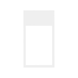 Ramă minimal verticală dublă 3x1/2 alb mat Simon 100