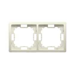 Ramka 2-krotna – uniwersalna poziom i pion, beż Kontakt Simon BMR2/12 Moduł