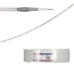 Cablu coaxial RG6 64 1,02/4,8/6,8 PVC | HOROZ
