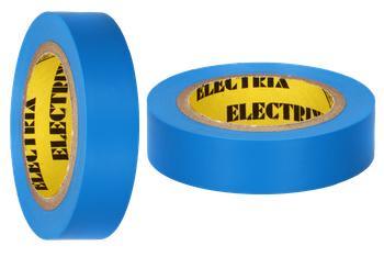 Bandă izolatoare electrică din PVC 15mm x 10m impermeabil Anticor 211 albastru