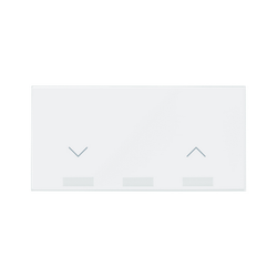 Tastă iO a butonului pentru jaluzele alb mat Simon 100