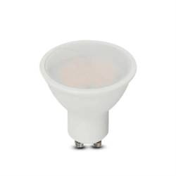 Samsung Chip LED bec LED 4.5W GU10 cald 3000K 400lm V-TAC