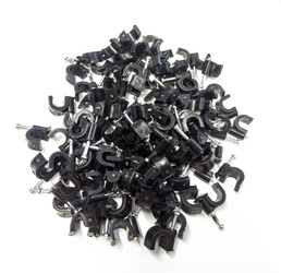 Suport de cablu FLOP fi10 negru pachet de 100 buc H.7008C Pawbol