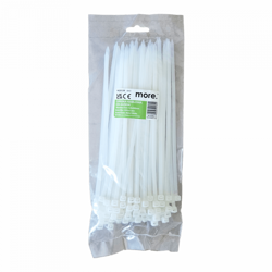 Cravată de cablu OK-46200W 4.6x200mm WHITE /100pcs / M20134 Eco Light